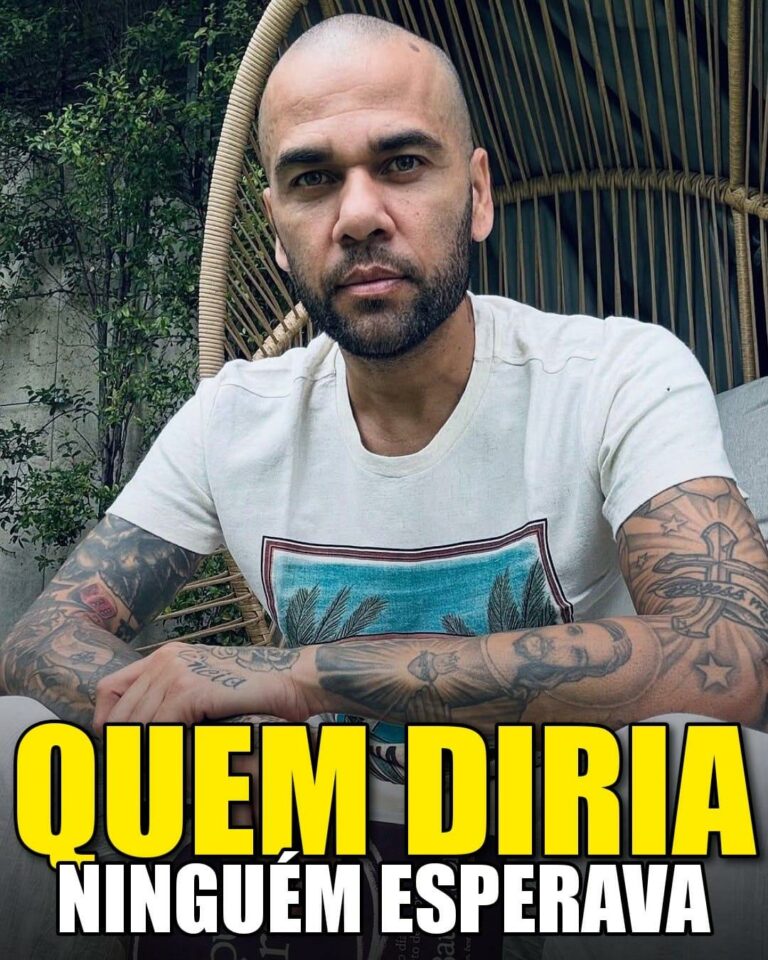 Após deixar a prisão, Daniel Alves decide ser…