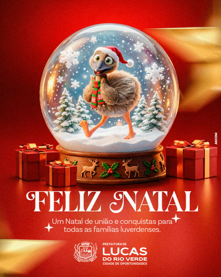 Um Feliz Natal a todas a#boasfestas  de Lucas do Rio Verde! 

Que a paz e a aleg…