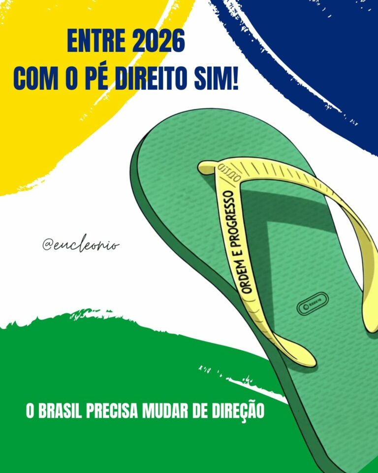 Eu vou entrar em 2026 com o pé direito, sim!

Mas não por superstição.

Vou entr…