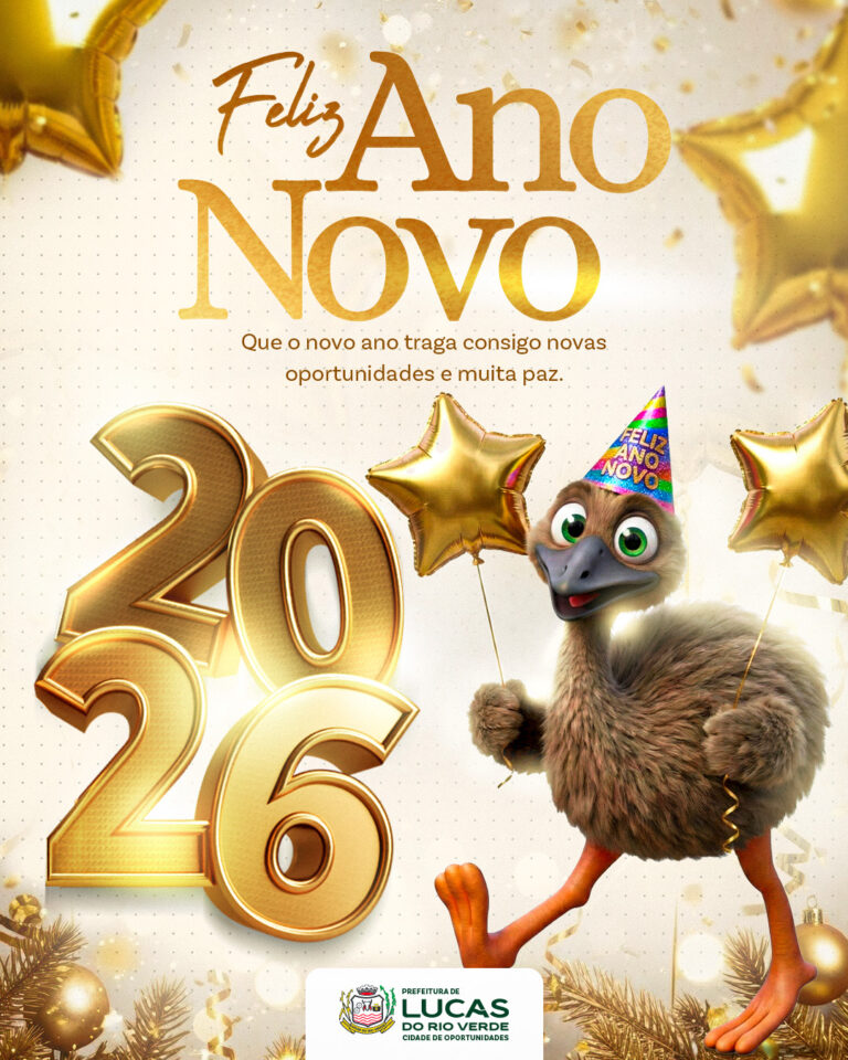 Bem-vindo, 2026! 

Que o novo ano chegue trazendo novas conquistas, muita saúde …