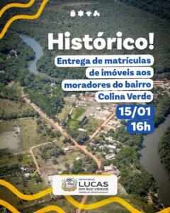 Avanço Histórico: Regularização Fundiária chega ao Colina Verde!

Garantir o or…