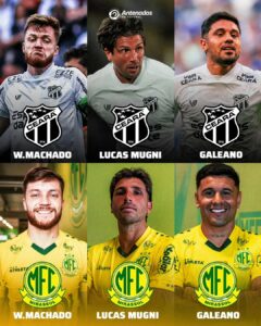 CEARÁ  MIRASSOL
O time paulista aproveitou o rebaixamento do Vozão e trouxe 3 do…