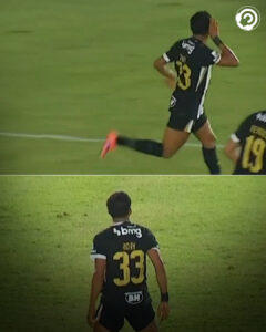 PROVOCOU! Rony marcou para o Atlético-MG e comemorou o gol dessa forma em direçã…