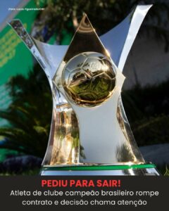 Saída inesperada de atleta de gigante brasileiro repercute… ver mais