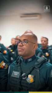 A Prefeitura reforça o compromisso com a segurança pública ao participar da ceri…