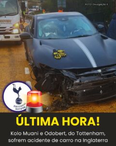 Acidente ocorreu nesta terça (27) e felizmente os jogadores passam bem