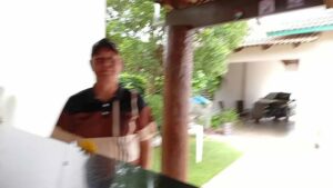 Em Nova Mutum revendo os Amigos 
Na casa do Anir Siqueira e da Mara de Mello