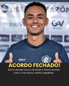 Revelado pelo Atlético-MG, Dodô passou por clubes tradicionais do futebol brasil…