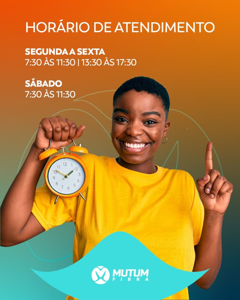 Passando na sua timeline pra te deixar por dentro dos nossos horários de atendim…