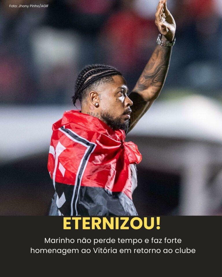 ELE É MUITO VITÓRIA!  Marinho decide fazer uma… Ver mais
