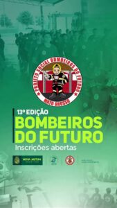 Iniciadas as inscrições para a 13ª edição do Projeto Bombeiros do Futuro! 

De 3…