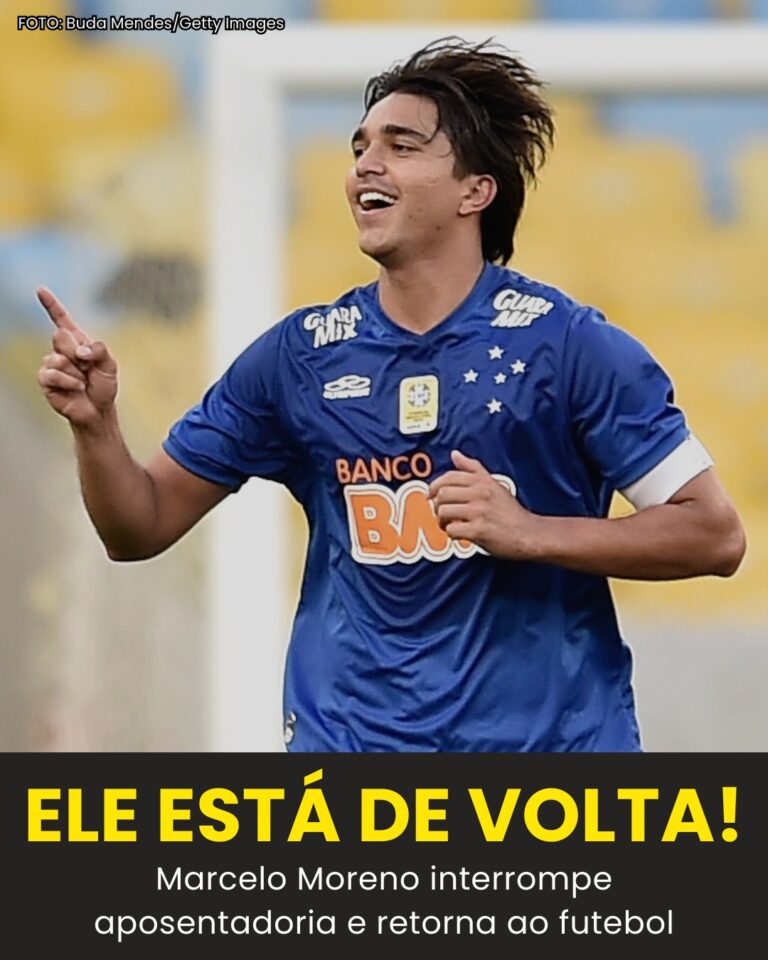 Aos 38 anos, Marcelo Moreno desiste de aposentadoria e assina com ex-clube