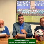 Audiência Pública para a definição da arbitragem da 9ª rodada do Campeonato Mato…
