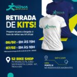 Partiu dar o primeiro passo rumo à largada 

A retirada de kits da Corrida Nova …