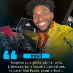 RUMO AO BI!  Elenco do Corinthians já sonha com o titulo da Libertadores.
