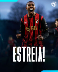 ESTREIA NA PREMIER LEAGUE!

Em sua estreia na Premier League contra o Wolverhamp…