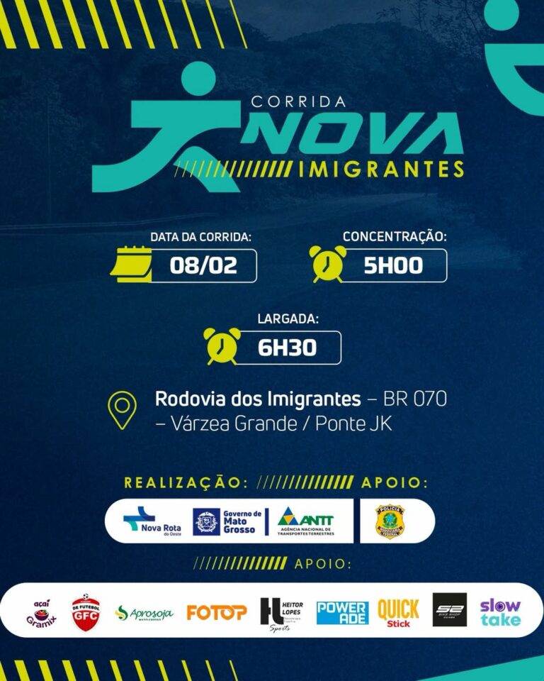 Tá sentindo o friozinho na barriga? 

A Corrida Nova Imigrantes tá logo ali e a …