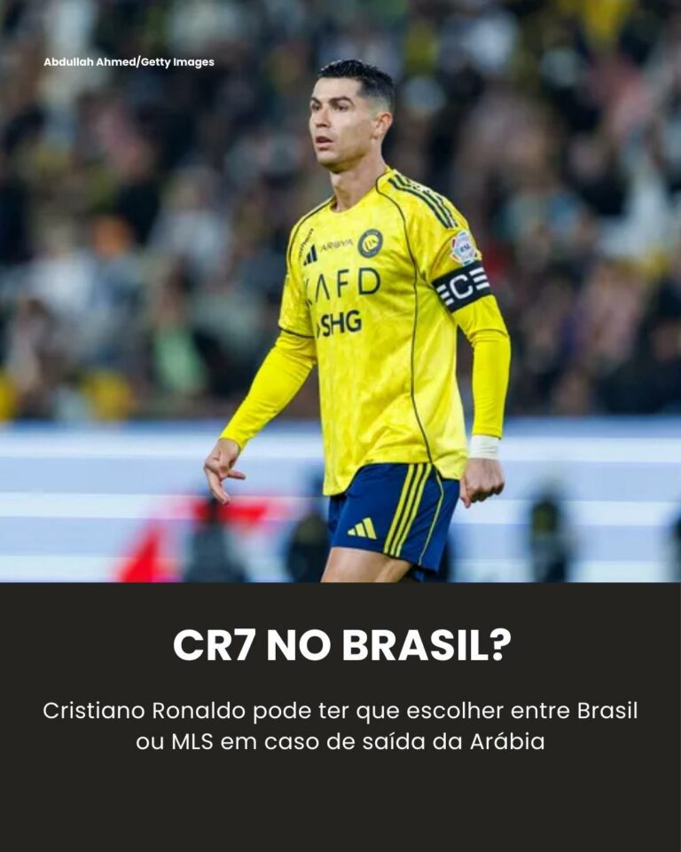 CR7 NO BRASIL? Crise na Arábia Saudita pode fazer o craque… Ver mais