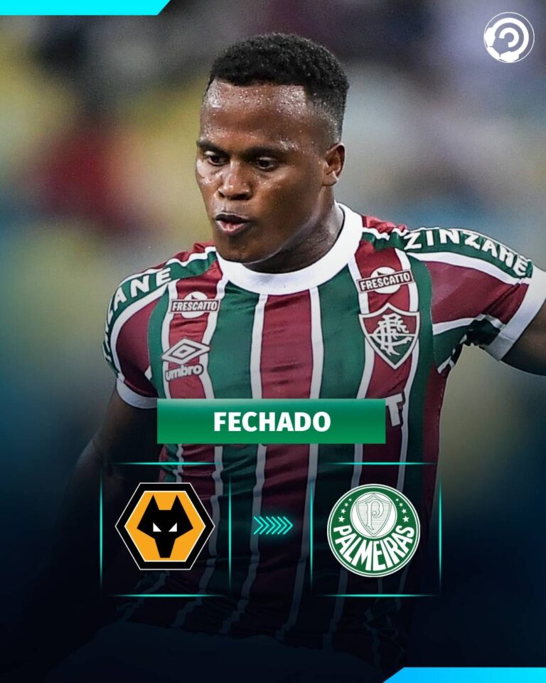 Palmeiras acertou a contratação de Jhon Arias por 25 milhões de euros e já inic…
