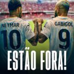 EFEITO SINTÉTICO!  Neymar e Gabigol são poupados contra o Athletico.

Santos fic…