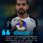 Piero Fiorelli, comentarista da TNT, sobre Matheus Bidu, lateral do Corinthians…