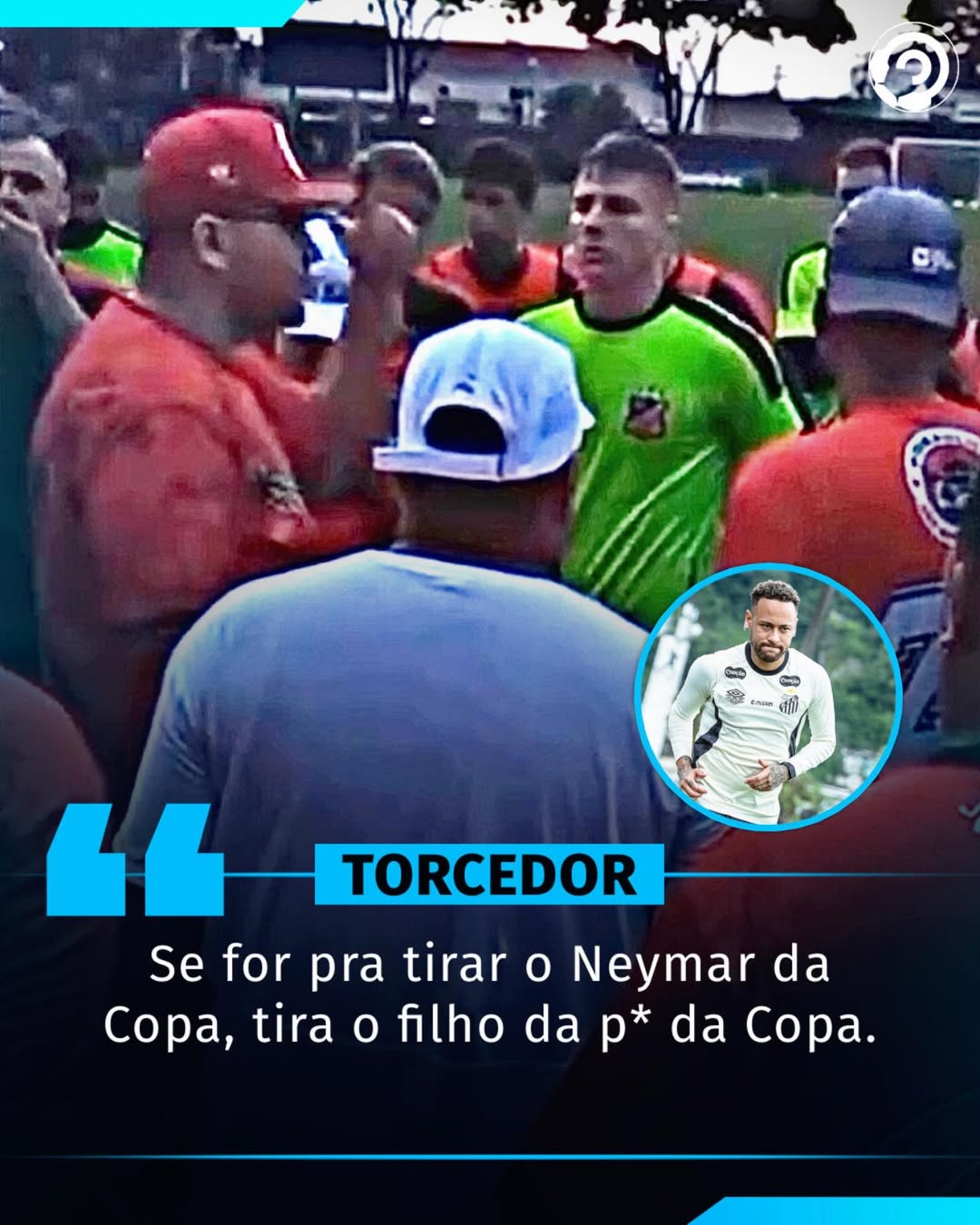 IH RAPAZ!  Torcida organizada do Velo Clube foi conversar com o time, eles preci…