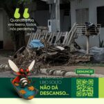 A denúncia foi feita. E nós vamos mostrar.
Quando a rua vira lixeira, todos nós…