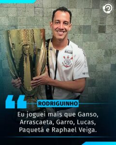 VAMOS FALAR DELE 

Rodriguinho é considerado um ídolo recente na história do Cor…
