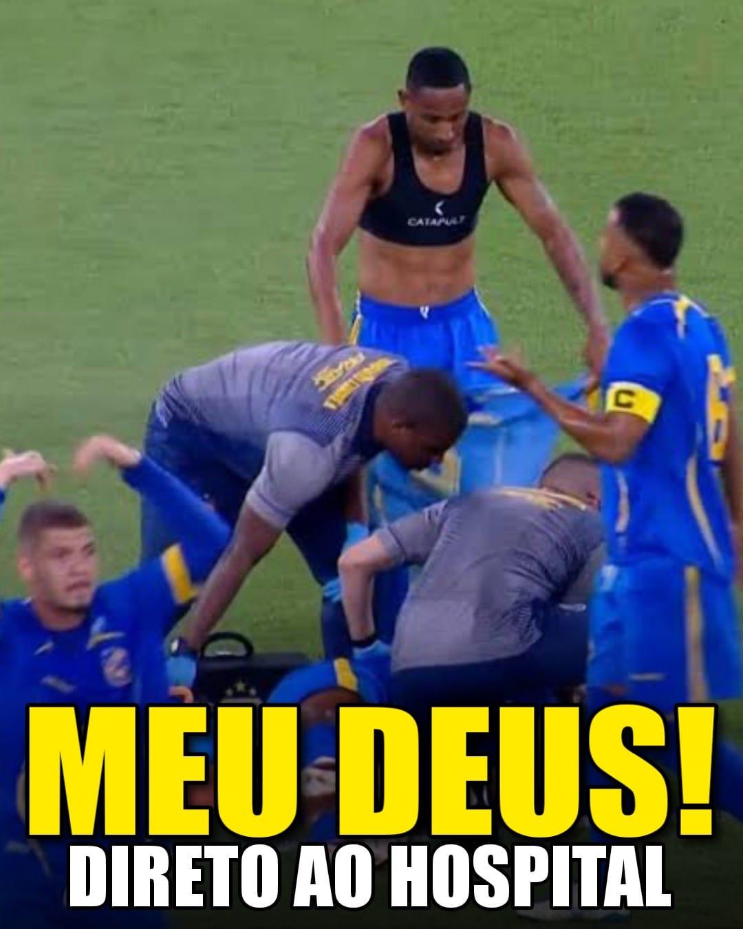 DESESPERO: Caiu desacordado em campo…