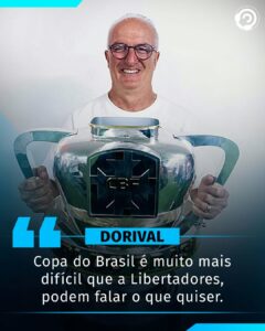 IH RAPAZ!  Dorival Júnior soltou a maior polêmica da semana.