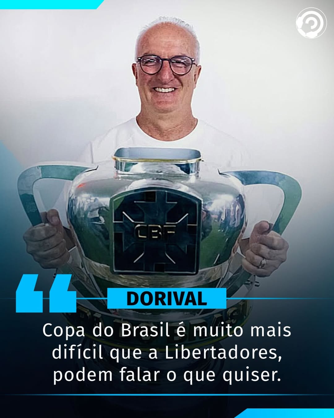 IH RAPAZ!  Dorival Júnior soltou a maior polêmica da semana.