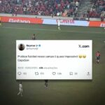 Neymar comentou nas redes sociais sobre o gramado da Arena da Baixada, palco de …