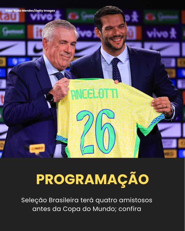 AGENDA DEFINIDA? CBF desenha calendário da Seleção Brasileira antes da Copa!
