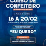 Curso GRATUITO de Confeiteiro: Inscrições Abertas e 100% On-line!

O Qualifica …