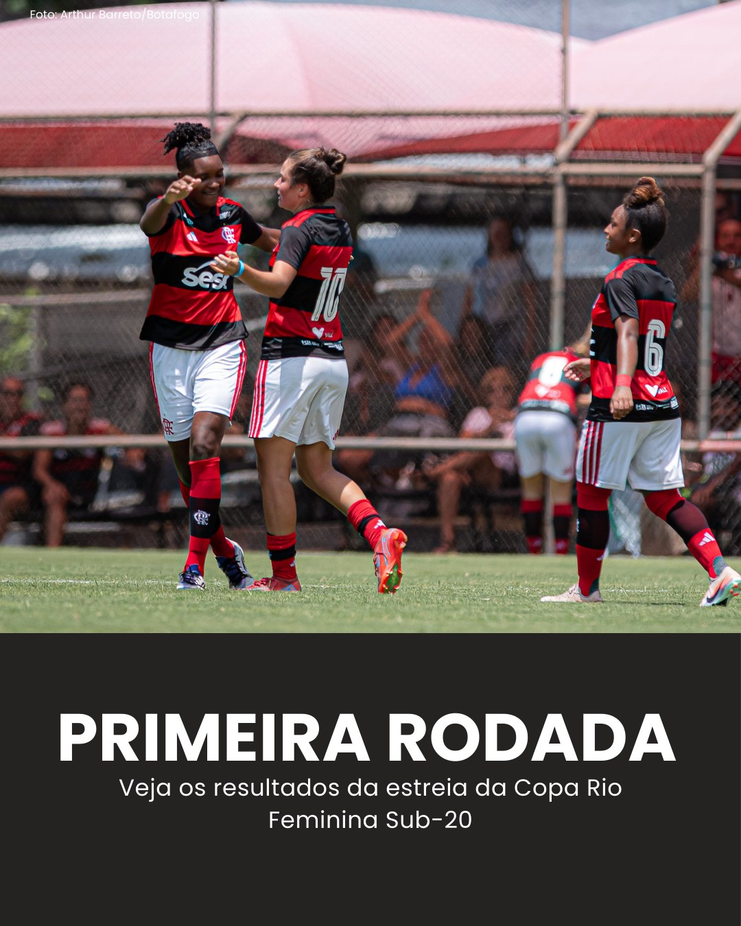 PRIMEIRA RODADA: Veja os resultados da estreia da Copa Rio Feminina Sub-20