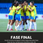 FASE FINAL: Brasil encara Paraguai nesta segunda pela fase final do Sul-American…