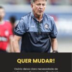 Técnico do Remo, Osório faz pedido ao time para o Brasileirão!
