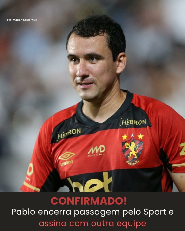 Pablo se despede do Sport e acerta com o… Ver mais