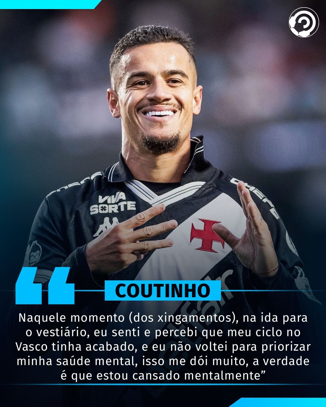Philippe Coutinho se pronunciou oficialmente em seu stories do Instagram após r…