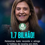 Mesmo sem conquistar títulos na temporada, o clube fechou o ano de 2025 com apr…