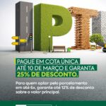 Prefeitura de Nova Mutum inicia Campanha IPTU 2026 com descontos de até 25%!

Pa…