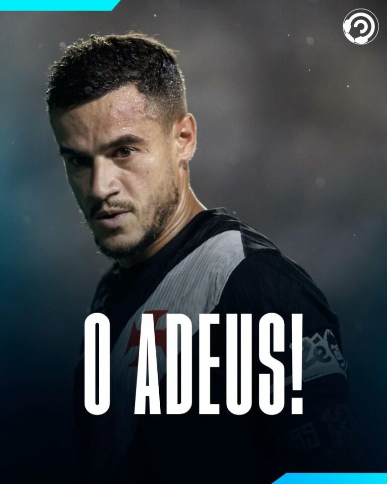 O Vasco informou que Philippe Coutinho solicitou a rescisão antecipada do contra…