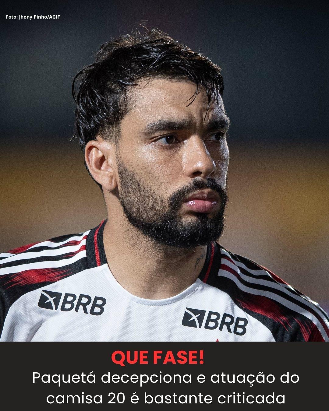 SINAL DE ALERTA! Paquetá não rende novamente e… Ver mais