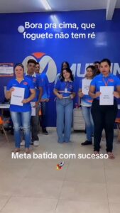Sabadou com meta batida  

Obrigada a todos os envolvidos 
Somos gratos por ter …