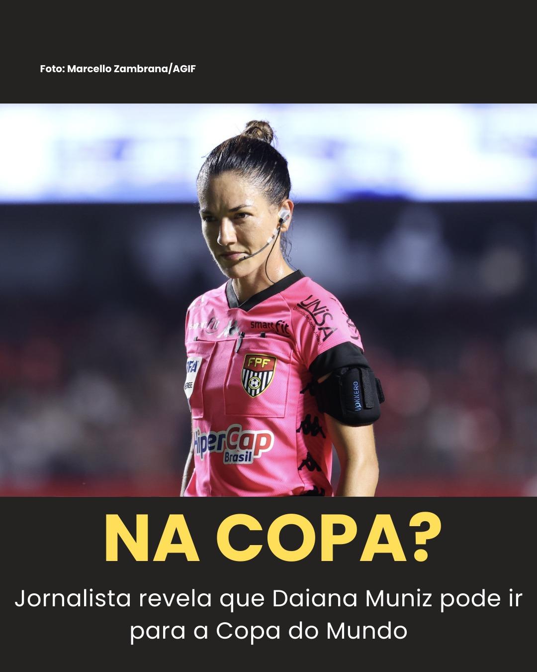 Após polêmica, árbitra Daiane Muniz pode ir à Copa do Mundo como…Ver mais