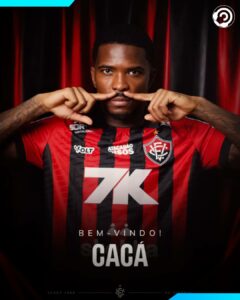 Cacá é oficialmente jogador do Vitória. Nesta quinta-feira, o Leão anunciou a c…