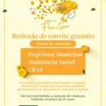 É TEMPO DE FLOR & SER 

A retirada do convite gratuito já começou! 

 Pontos de…