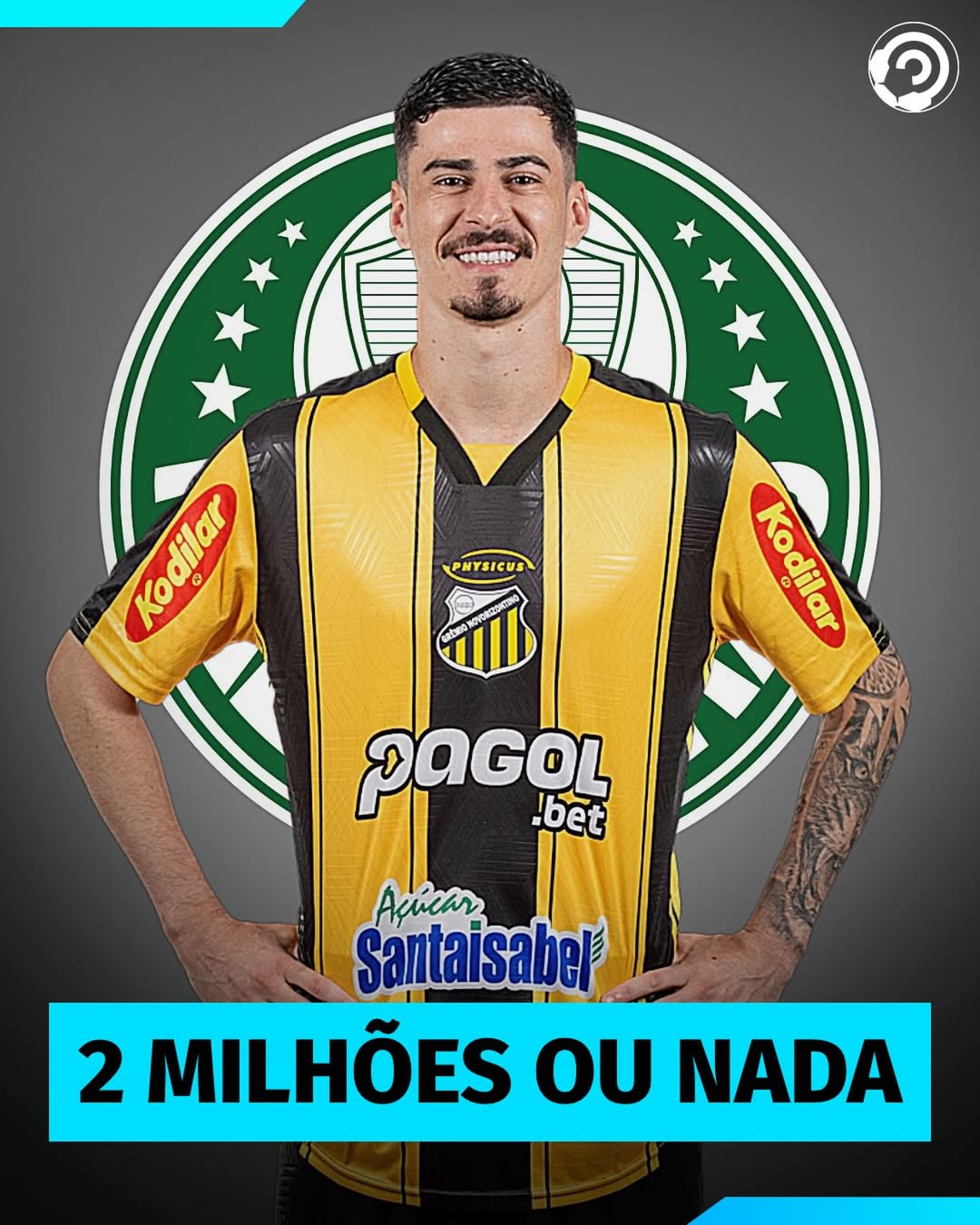 Novorizontino não descarta parceria para pagar a multa do Rômulo.

Emprestado pe…