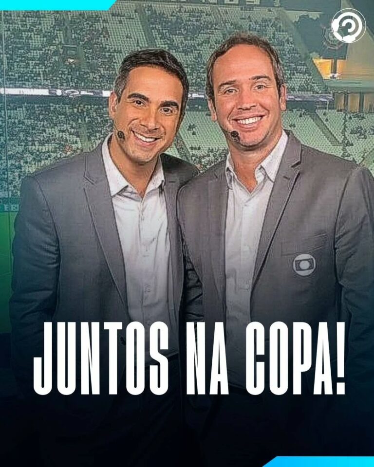 Globo aposta na “dupla do FIFA” para atrair o público jovem na Copa do Mundo.

G…