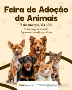 Um novo melhor amigo está esperando por você! 

Neste sábado, a Prefeitura de Lu…